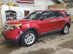 Ford Explorer salvage cars for sale: 2012 Ford Explorer XLT