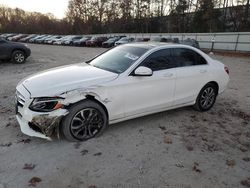 Mercedes-Benz c-Class salvage cars for sale: 2015 Mercedes-Benz C 300 4matic