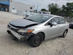 Honda Civic Vehiculos salvage en venta: 2012 Honda Civic LX