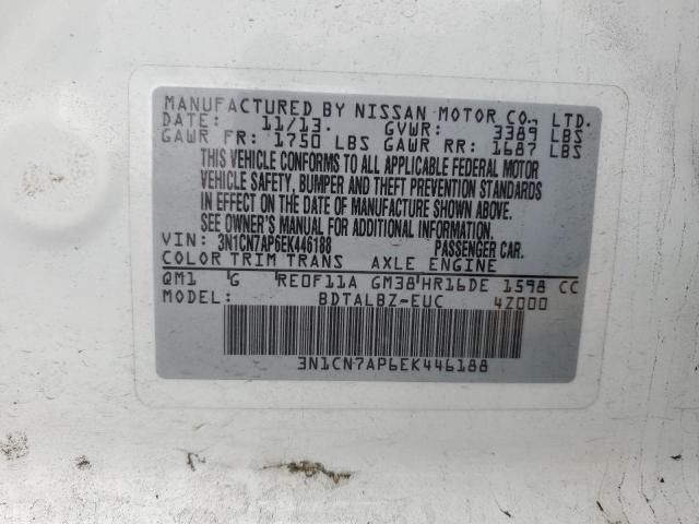 2014 Nissan Versa S