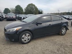 Vehiculos salvage en venta de Copart Mocksville, NC: 2017 KIA Forte LX