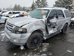 Ford Expedition salvage cars for sale: 2013 Ford Expedition Limited