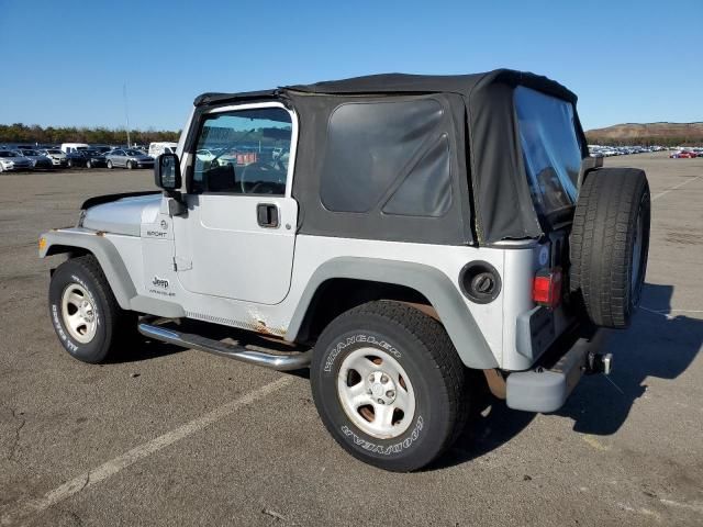 2006 Jeep Wrangler / TJ Sport