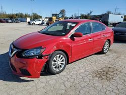 Nissan Sentra salvage cars for sale: 2018 Nissan Sentra S