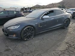 Tesla Model s salvage cars for sale: 2015 Tesla Model S