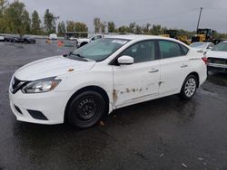 Nissan Sentra salvage cars for sale: 2016 Nissan Sentra S