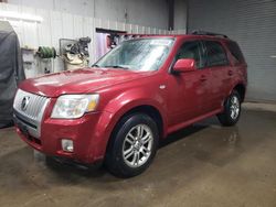 Mercury salvage cars for sale: 2009 Mercury Mariner Premier