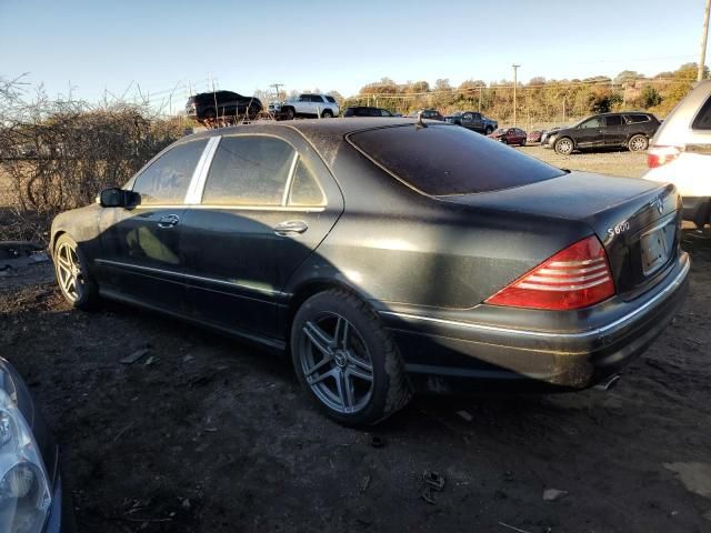 2002 Mercedes-Benz S 600