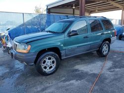 Jeep Grand Cherokee salvage cars for sale: 2000 Jeep Grand Cherokee Laredo