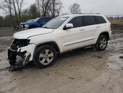 Salvage cars for sale from Copart Cicero, IN: 2012 Jeep Grand Cherokee Limited