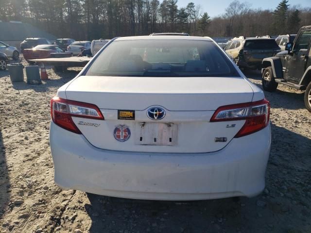 2012 Toyota Camry Hybrid