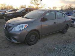 Nissan Versa salvage cars for sale: 2013 Nissan Versa S