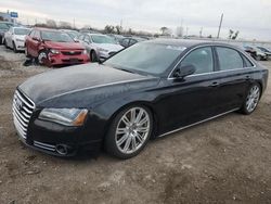 Audi salvage cars for sale: 2012 Audi A8 L Quattro