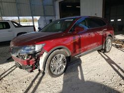 Lincoln Vehiculos salvage en venta: 2017 Lincoln MKX Reserve