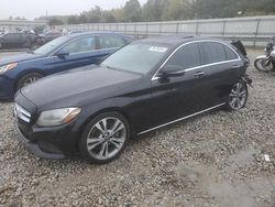 Mercedes-Benz c-Class salvage cars for sale: 2018 Mercedes-Benz C300