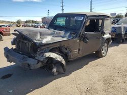 Jeep Wrangler salvage cars for sale: 2018 Jeep Wrangler Sport