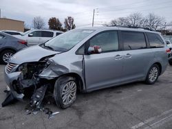 Toyota Sienna xle salvage cars for sale: 2011 Toyota Sienna XLE