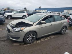 Ford Focus salvage cars for sale: 2016 Ford Focus SE