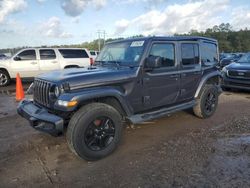 Jeep salvage cars for sale: 2020 Jeep Wrangler Unlimited Sahara