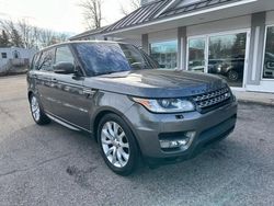 Salvage cars for sale from Copart North Billerica, MA: 2016 Land Rover Range Rover Sport HSE