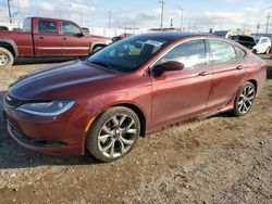 Chrysler salvage cars for sale: 2015 Chrysler 200 S