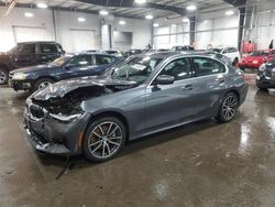 BMW 3 Series salvage cars for sale: 2020 BMW 330XI