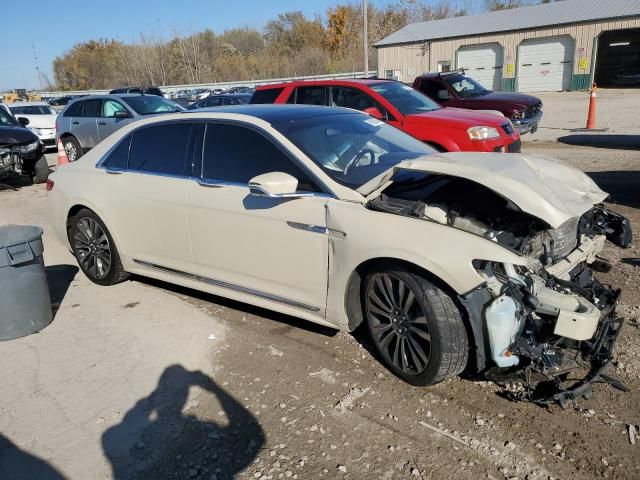 2018 Lincoln Continental Reserve