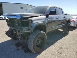 Toyota Tundra salvage cars for sale: 2017 Toyota Tundra Crewmax SR5