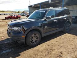 Salvage cars for sale from Copart Colorado Springs, CO: 2022 Ford Bronco Sport BIG Bend