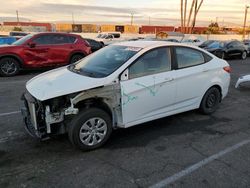 Hyundai Accent salvage cars for sale: 2016 Hyundai Accent SE