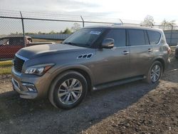 Infiniti Vehiculos salvage en venta: 2015 Infiniti QX80