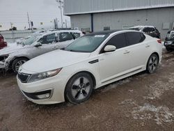 Salvage cars for sale from Copart Colorado Springs, CO: 2013 KIA Optima Hybrid