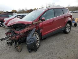 Ford Vehiculos salvage en venta: 2017 Ford Escape Titanium