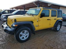 Jeep salvage cars for sale: 2019 Jeep Wrangler Unlimited Sport