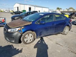 Salvage cars for sale from Copart Tulsa, OK: 2018 KIA Forte LX