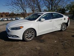 Ford salvage cars for sale: 2017 Ford Fusion SE