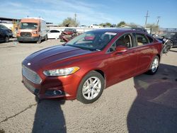 Salvage cars for sale from Copart Tucson, AZ: 2014 Ford Fusion SE