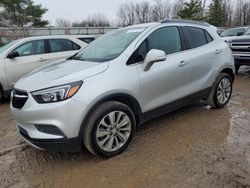 Buick Encore salvage cars for sale: 2018 Buick Encore Preferred