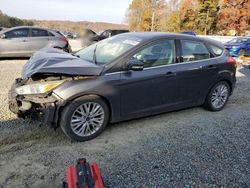 Salvage cars for sale from Copart Concord, NC: 2016 Ford Focus Titanium