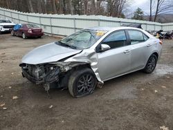 Salvage cars for sale from Copart Center Rutland, VT: 2016 Toyota Corolla L