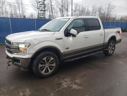 Ford salvage cars for sale: 2019 Ford F150 Supercrew