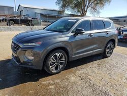 Hyundai Santa fe salvage cars for sale: 2020 Hyundai Santa FE Limited