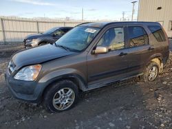 Honda salvage cars for sale: 2002 Honda CR-V EX