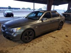 BMW 5 Series salvage cars for sale: 2005 BMW 530 I