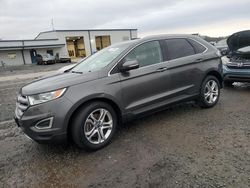 Ford Edge salvage cars for sale: 2015 Ford Edge Titanium