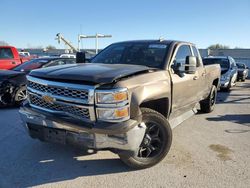 Chevrolet Silverado c1500 lt salvage cars for sale: 2015 Chevrolet Silverado C1500 LT