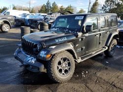 Jeep Wrangler salvage cars for sale: 2023 Jeep Wrangler 4XE