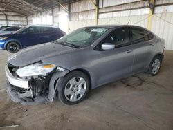 Dodge Dart salvage cars for sale: 2016 Dodge Dart SE