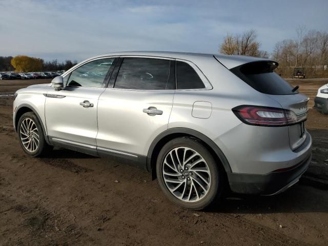 2019 Lincoln Nautilus Reserve