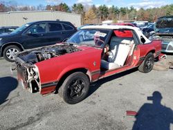 Ford salvage cars for sale: 1984 Ford Mustang GLX